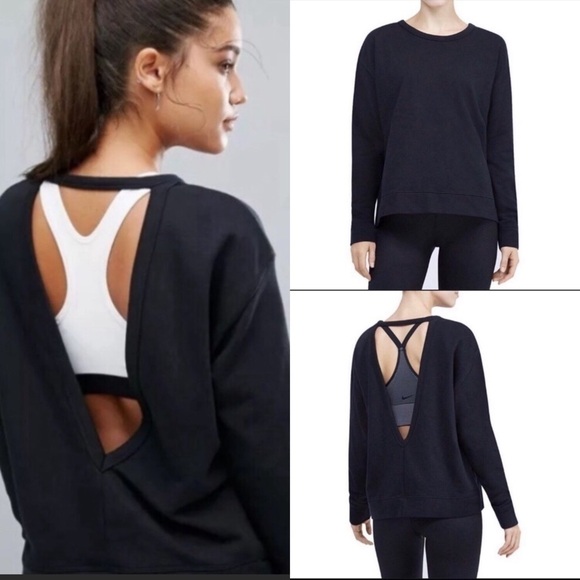 nike versa open back sweater - Picture 1 of 7